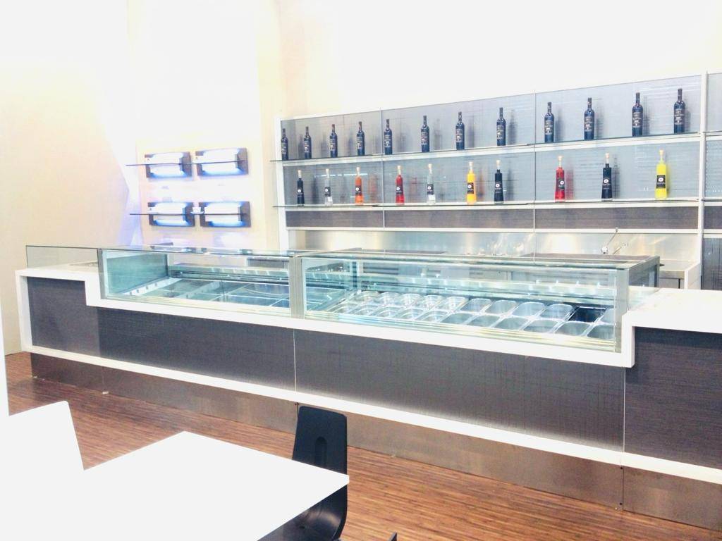 ARREDO GELATERIA ORION COMPLETO USATO