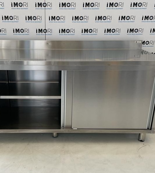 TAVOLO DA LAVORO ARMADIATO USATO 140X70X85H