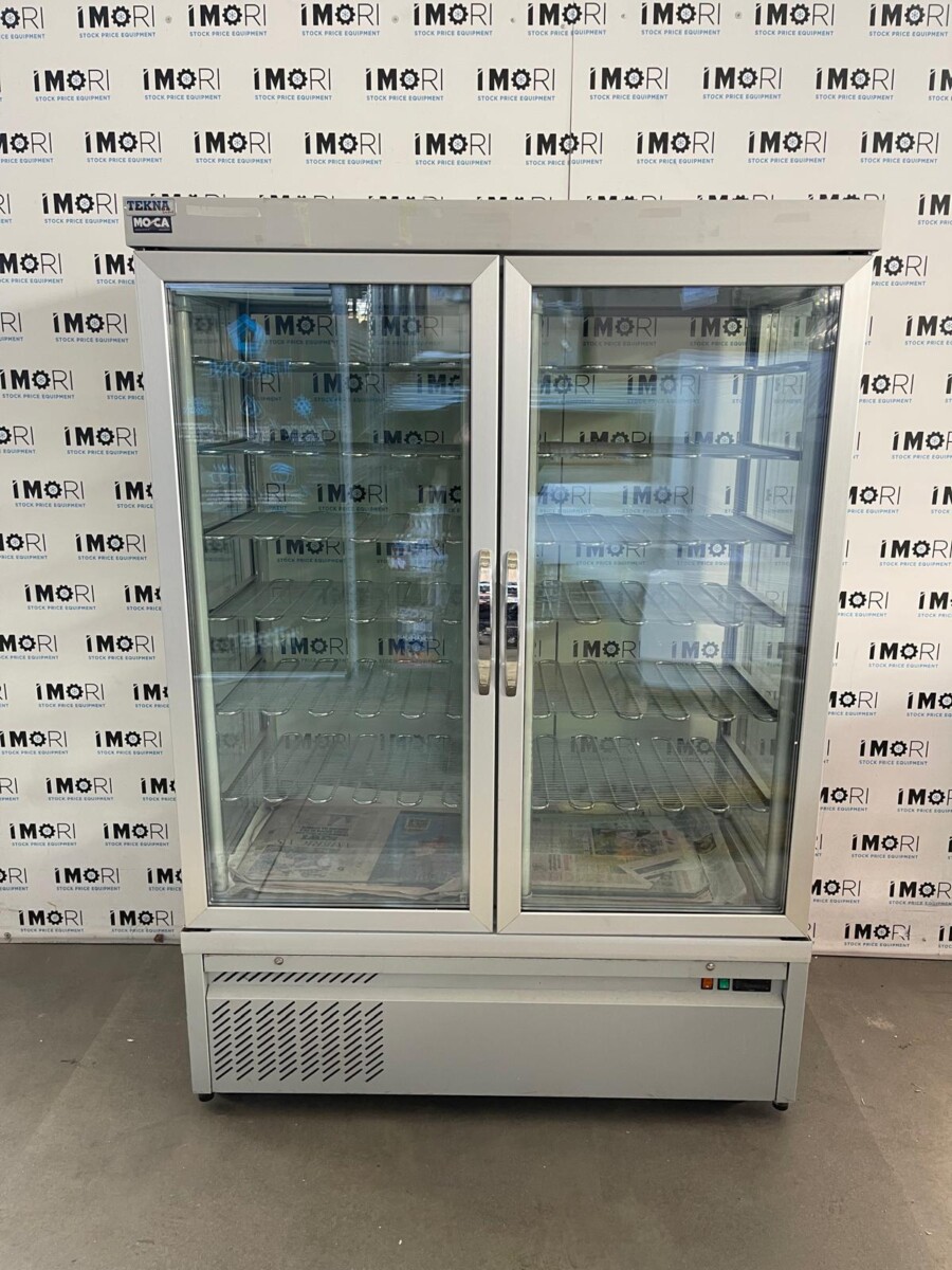 Vetrina verticale doppia usata tekna 7400 nt bts a