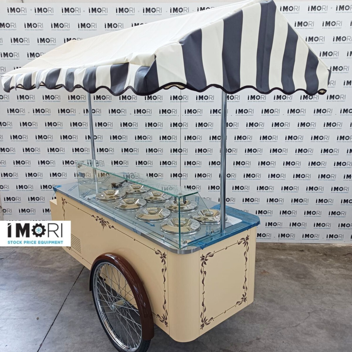 Carrettino gelato nuovo isa il carrettino 8 rv bt giallo aria
