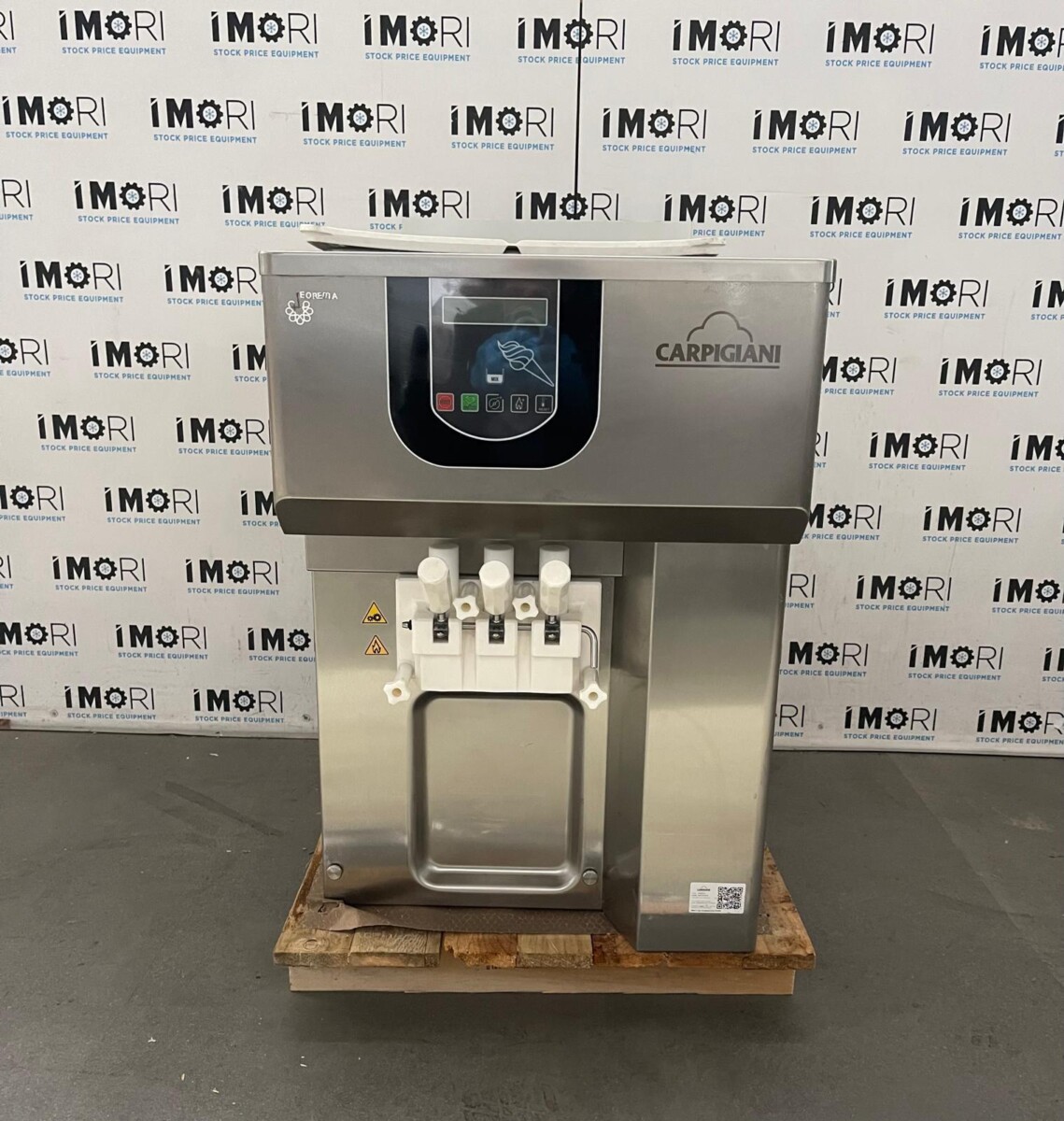 Macchina gelato soft carpigiani 193 spp steel aria