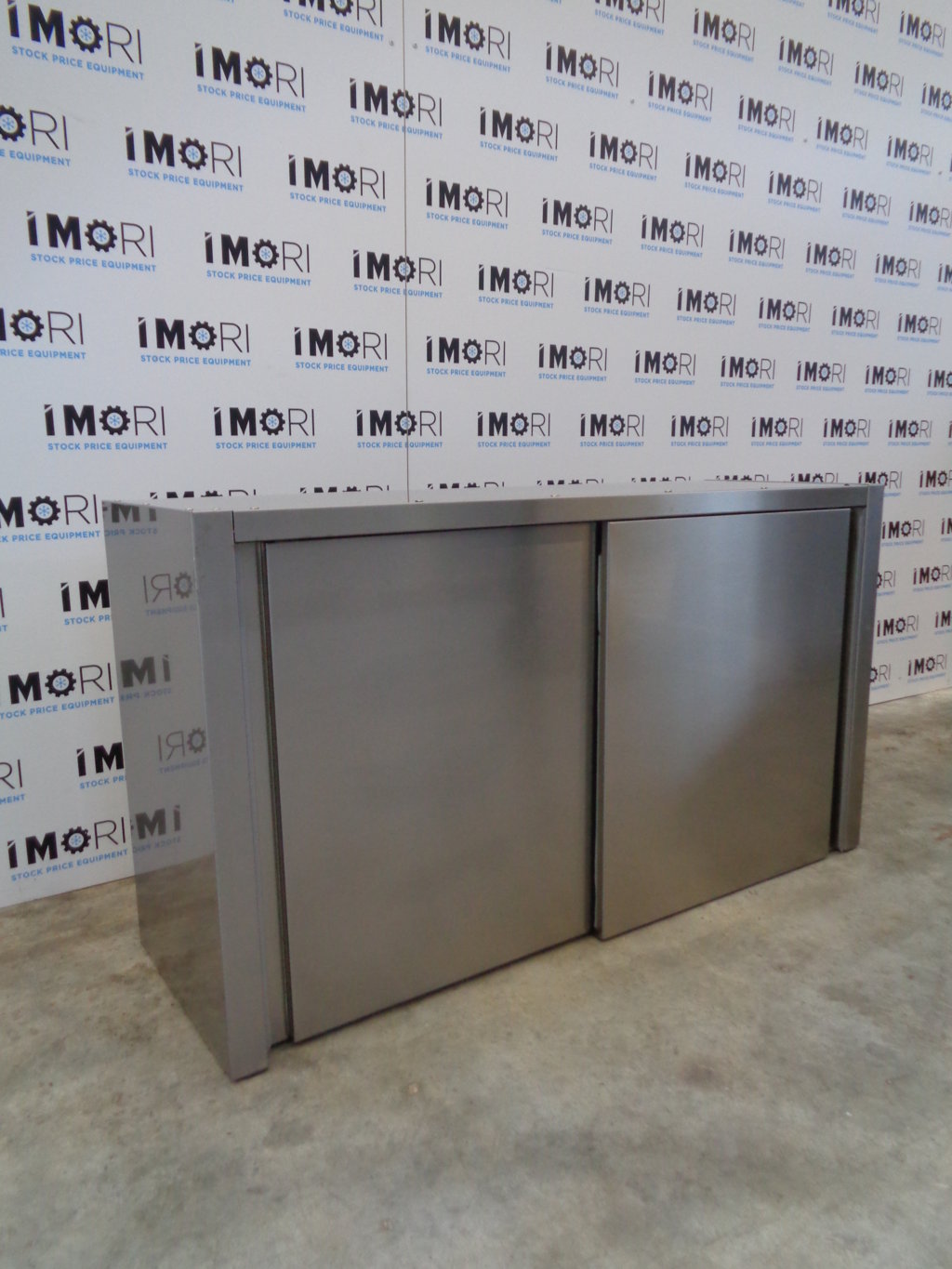 Pensile a parete usato armadiato in acciaio inox 120x40x66h