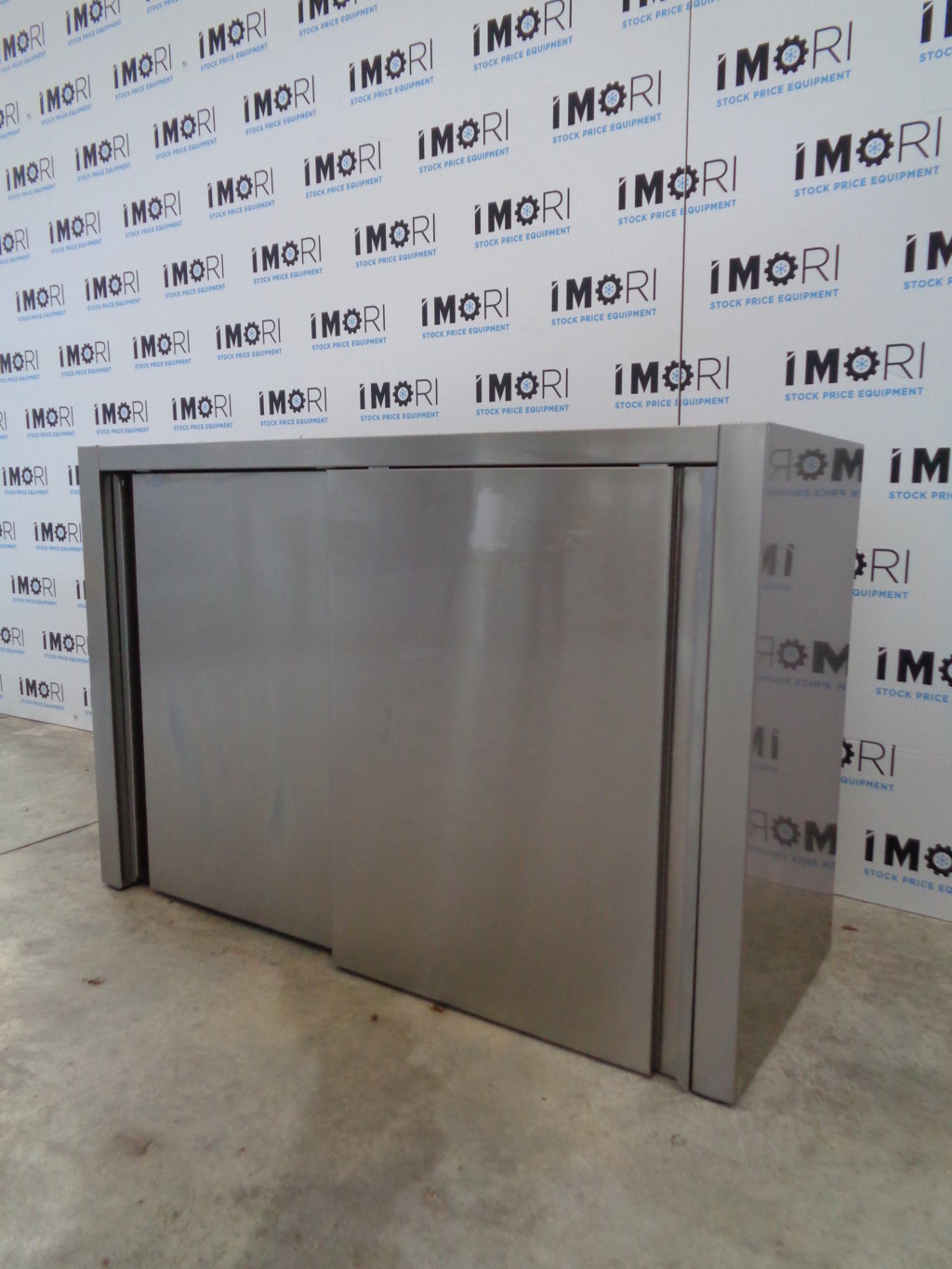 Pensile a parete in acciaio inox usato 100x40x66h