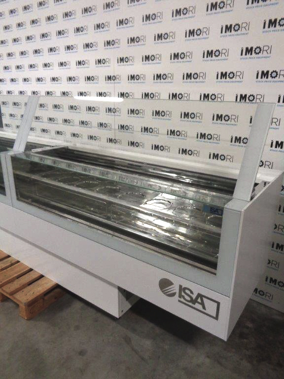 Vetrina pasticceria nuova isa base h96 170+170 rv tn