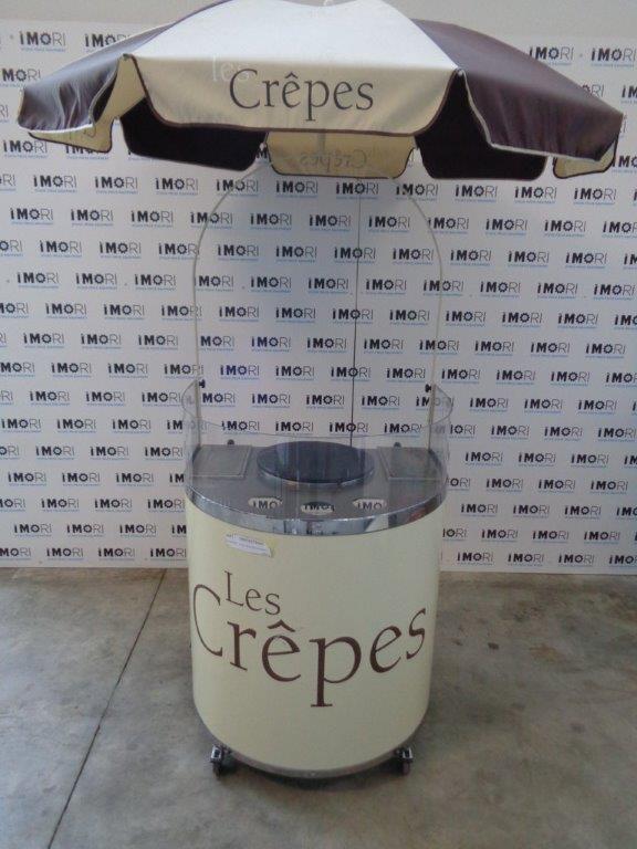 Carrello corner crepes usato kampouz