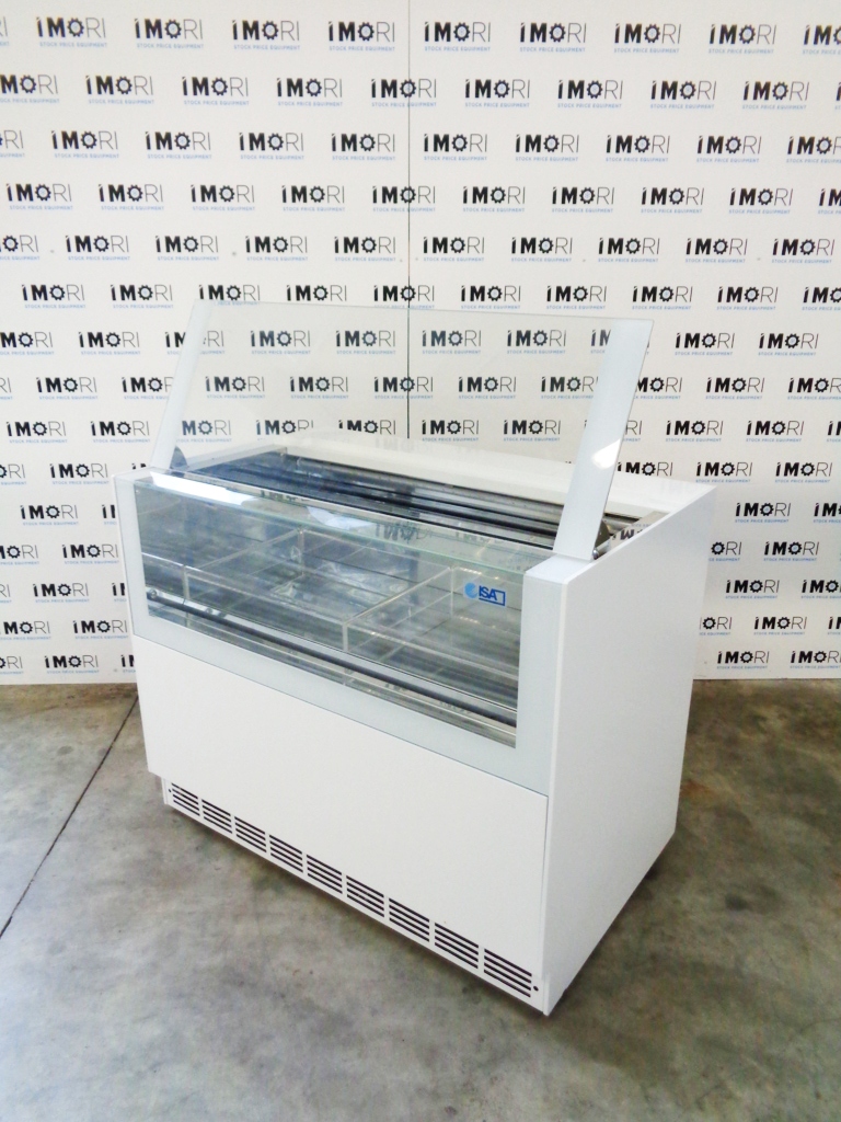 Vetrina gelateria nuova fiera isa oneshow free 120 bianca kvp a