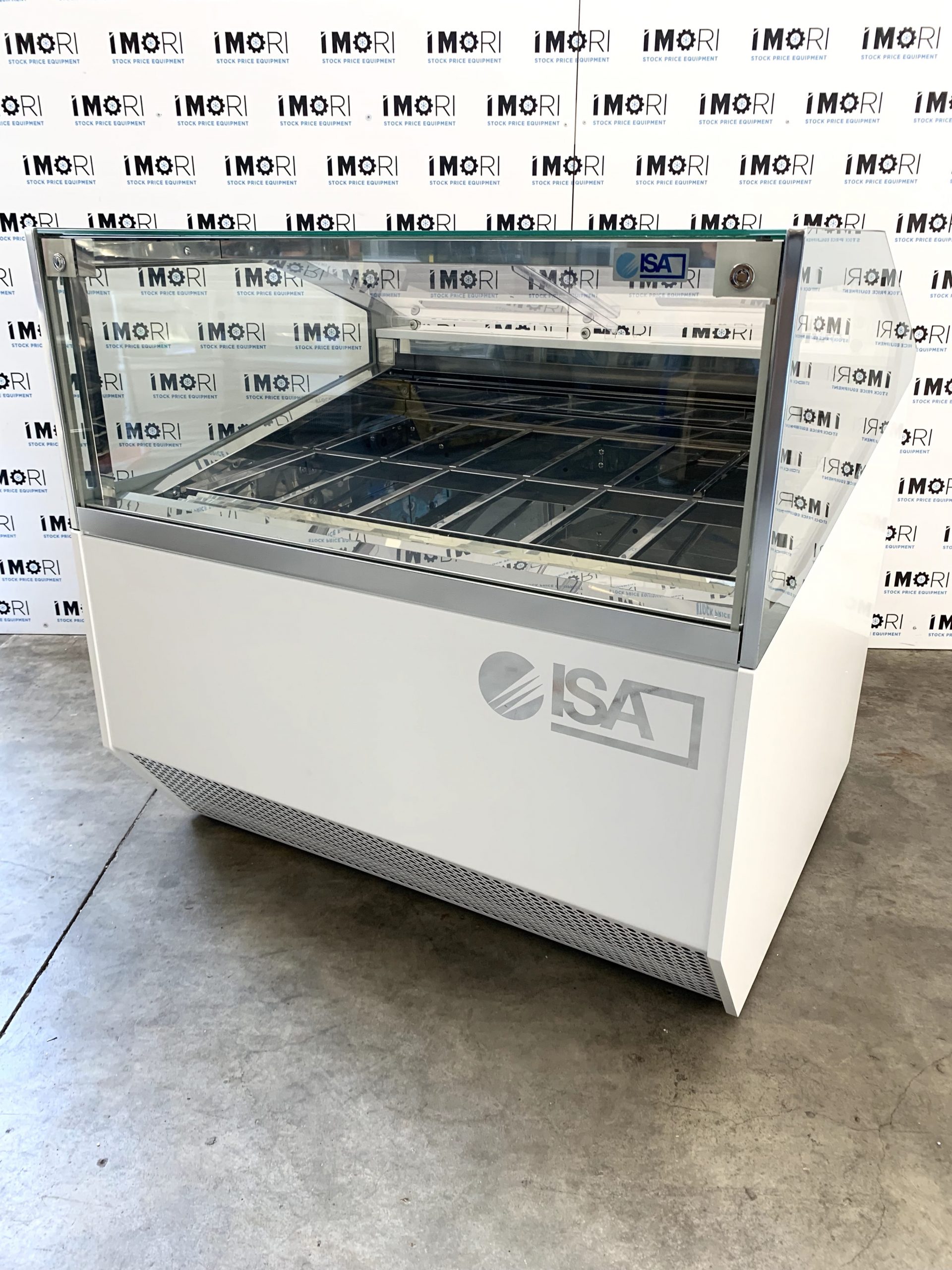 Vetrina gelateria nuova isa supercapri 120 plus1 h117 a