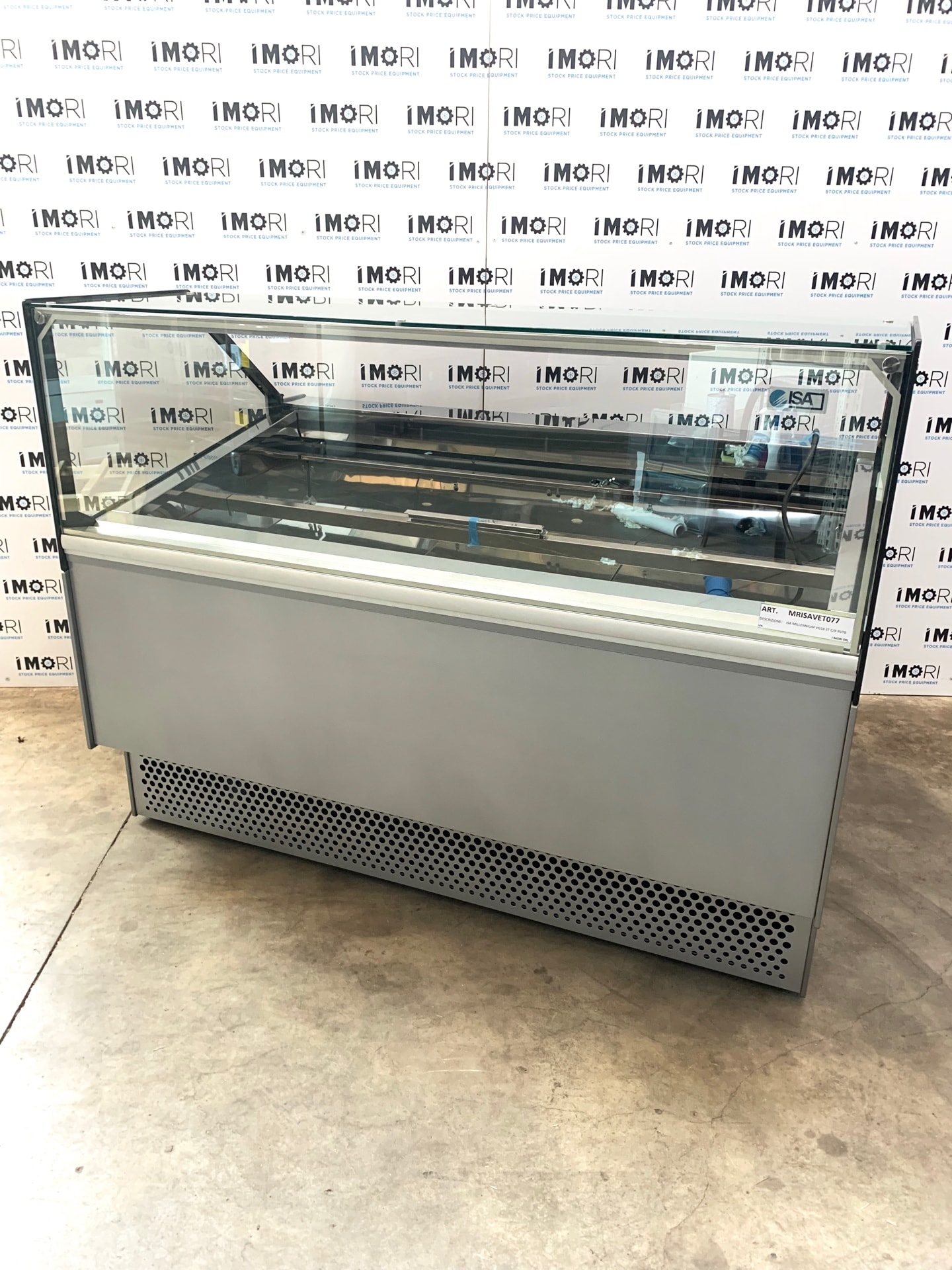 Vetrina gelateria isa millennium 170 st usata