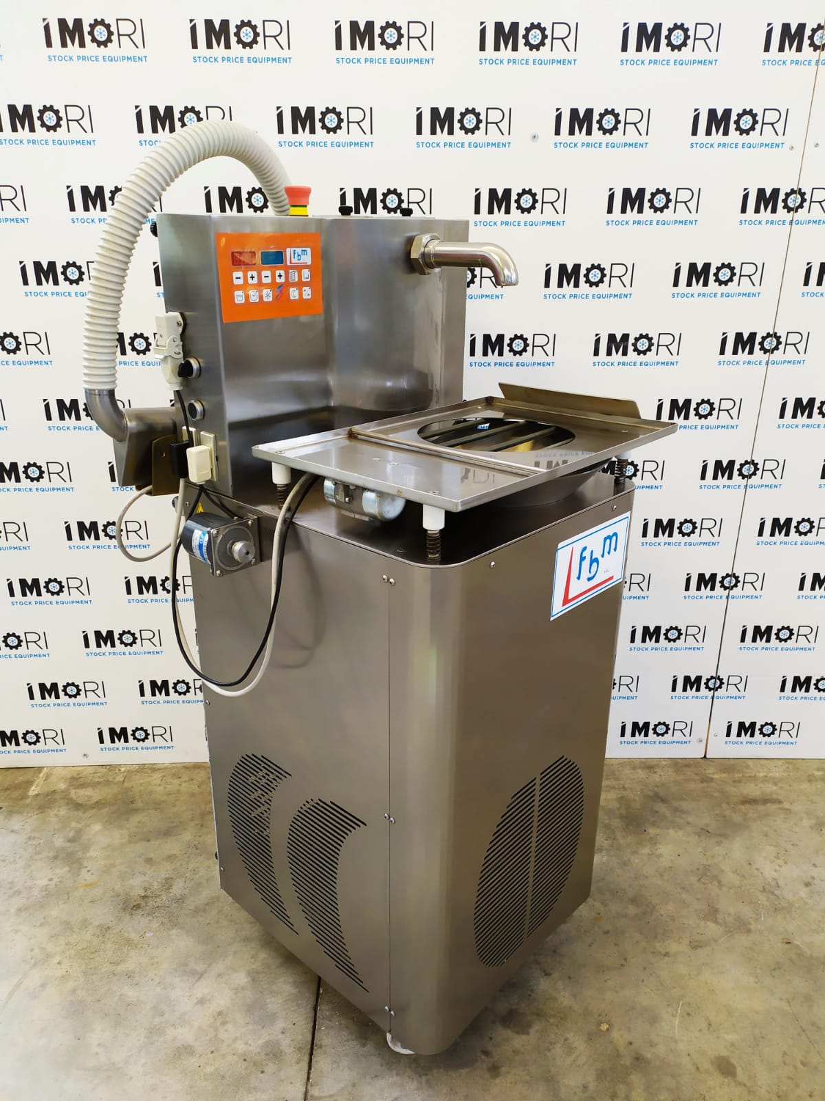 Temperatrice ricopritrice di cioccolato usata fbm compatta