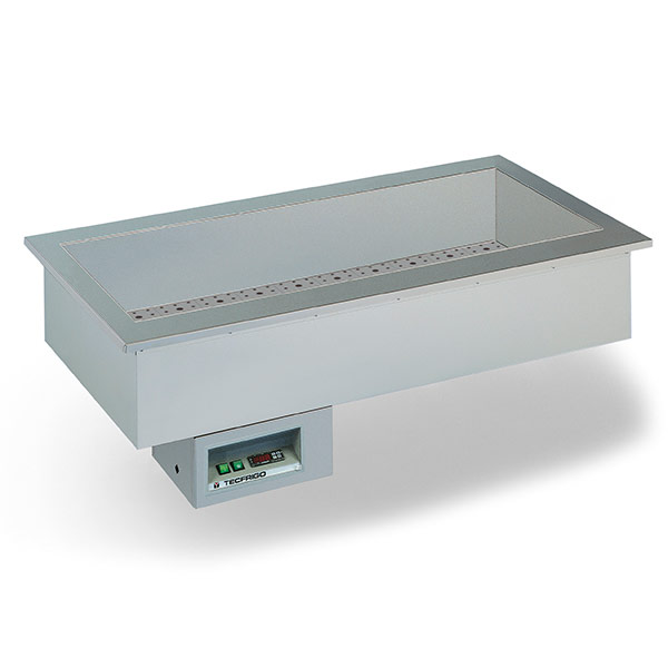 Vasca inox refrigerata usata Tecfrigo armonia 3 tn rs c/mr acqua