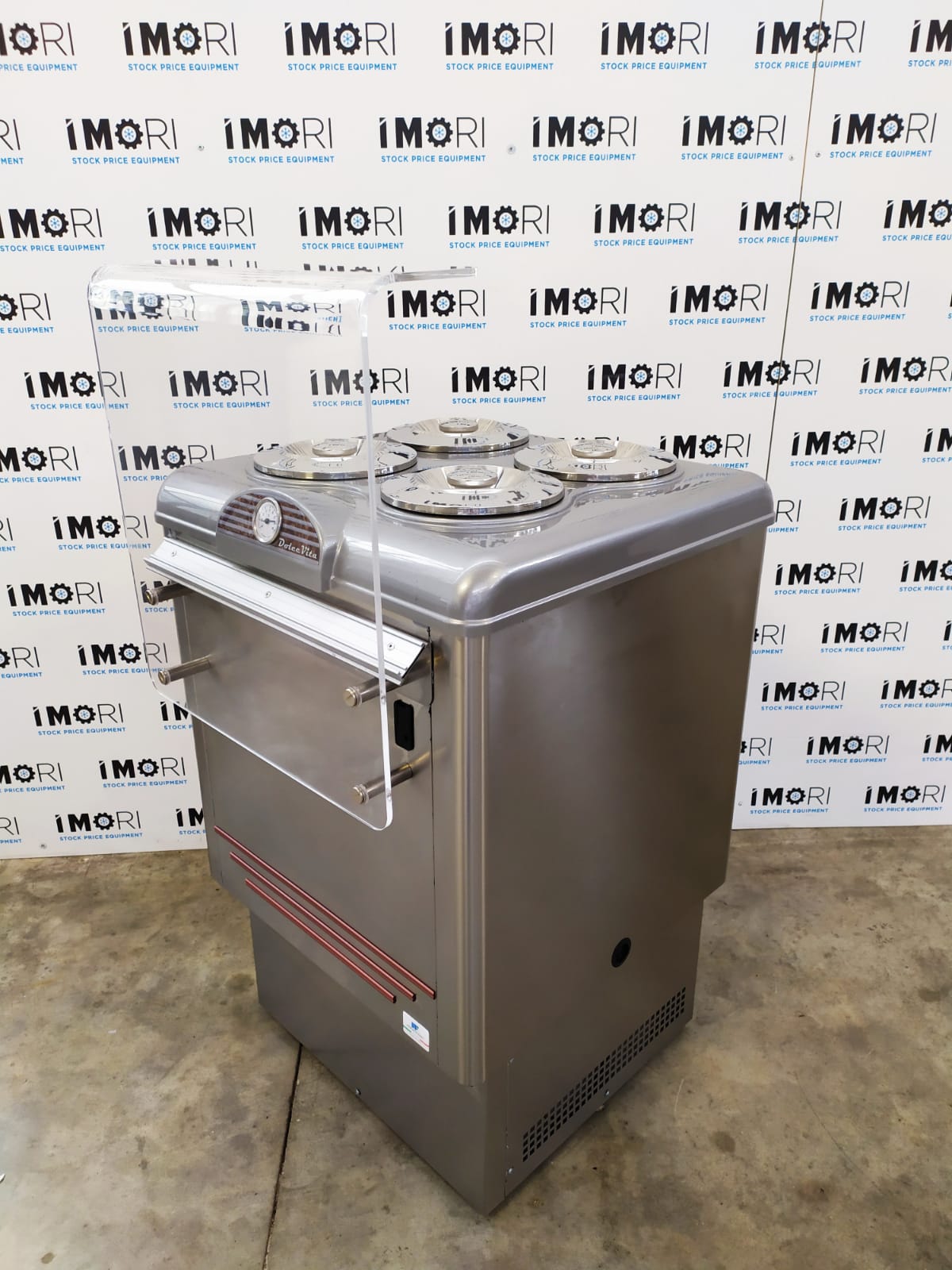 Banco a pozzetti gelateria nuovo Mondial Framec Dolce Vita Luxe 4 a