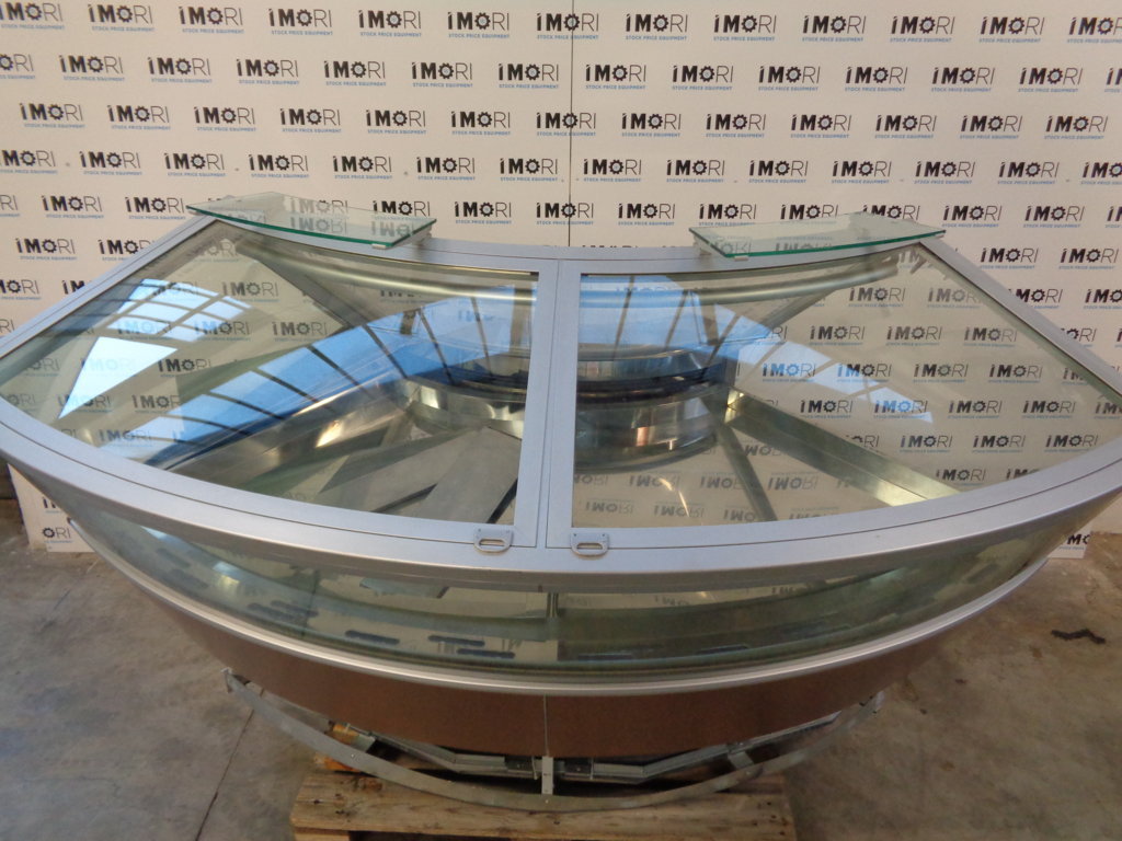 Vetrina gelateria usata 90° ifi jewel 16 canalizzata