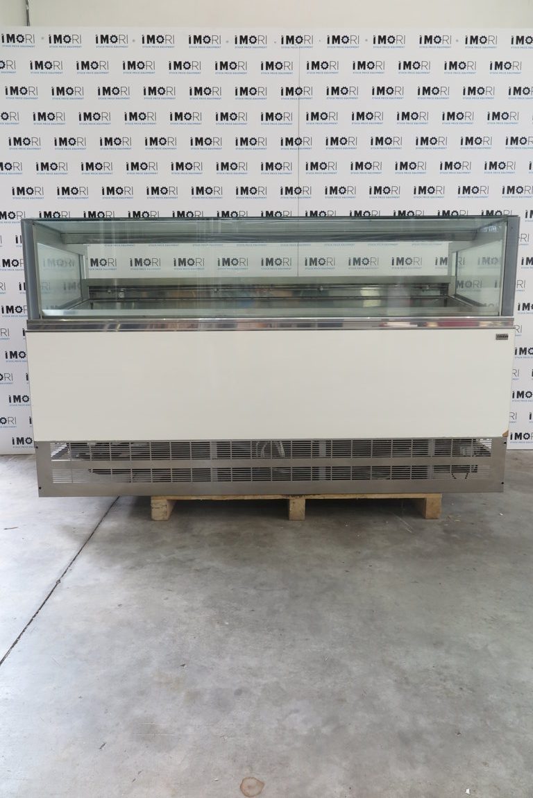 Vetrina gelateria usata orion la rossa g22a