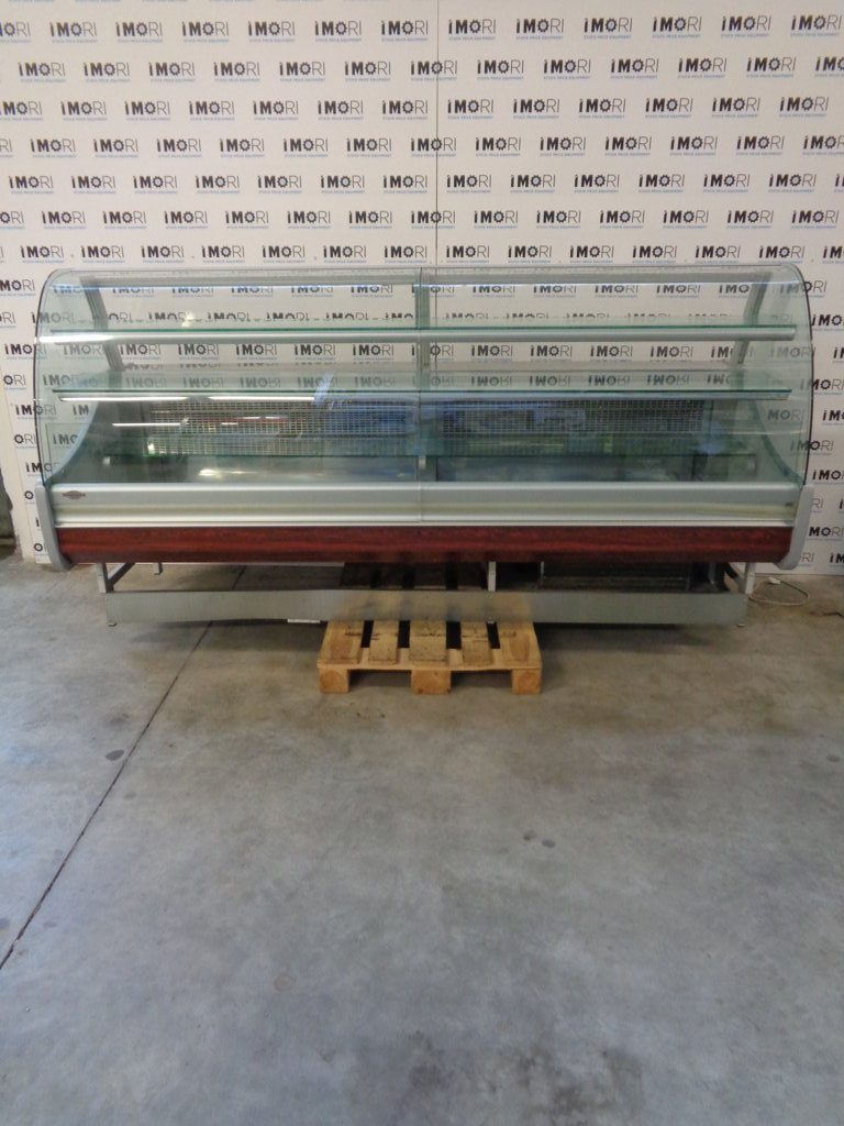 Vetrina pasticceria usata dsl p.skill cass 2.5m