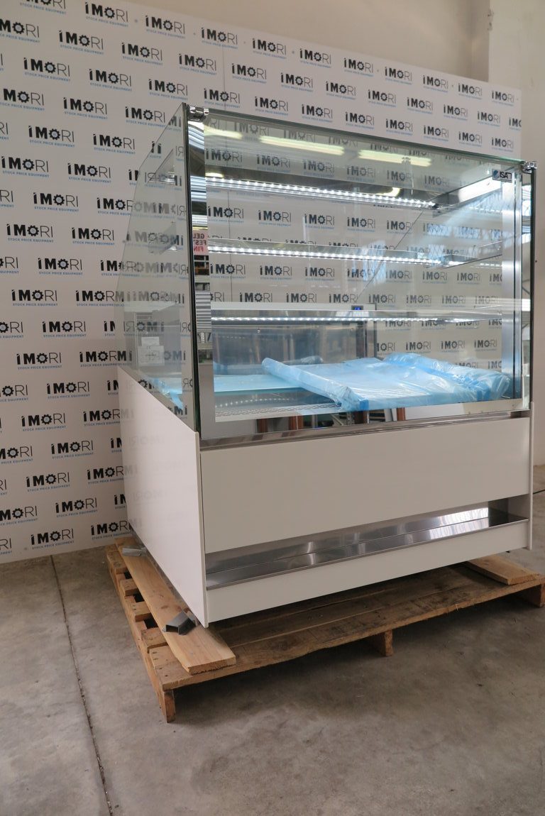 Vetrina pasticceria nuova isa 3d show 120 h135 rv tn