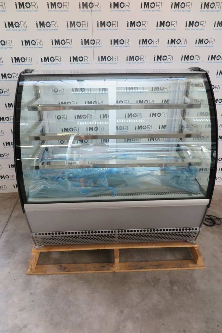 Vetrina pasticceria neutra nuova isa metro vp 129