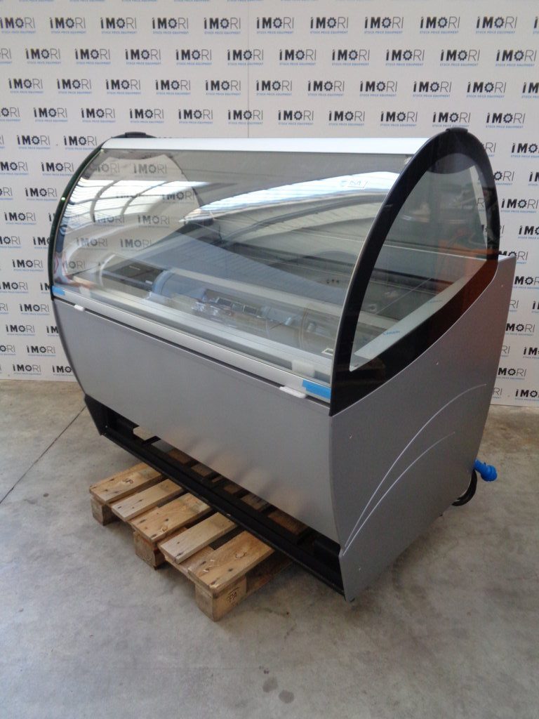 Vetrina gelateria nuova isa millennium lx 16g a