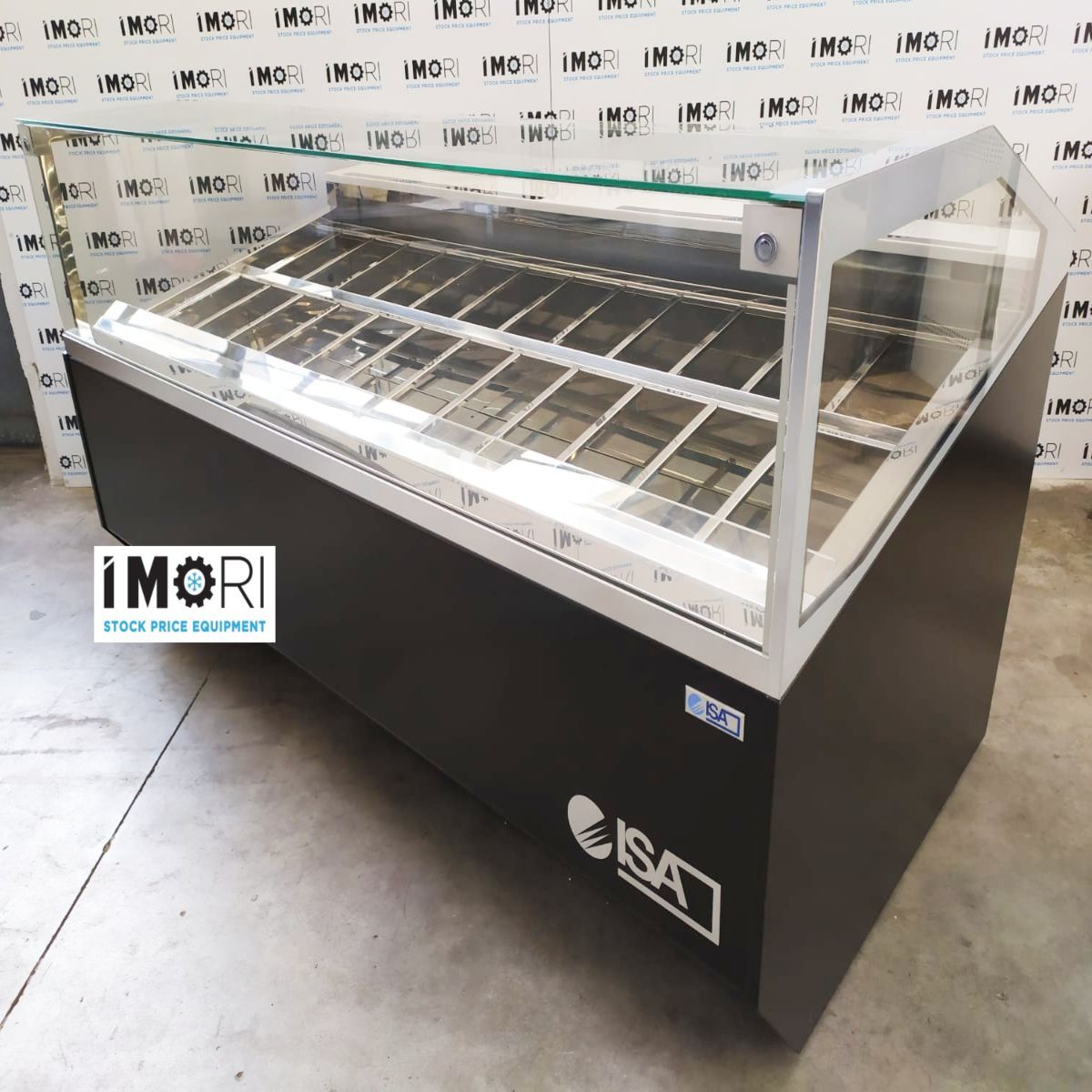 Vetrina Gelateria Showroom ISA SUPERCAPRI 220 PLUS H117