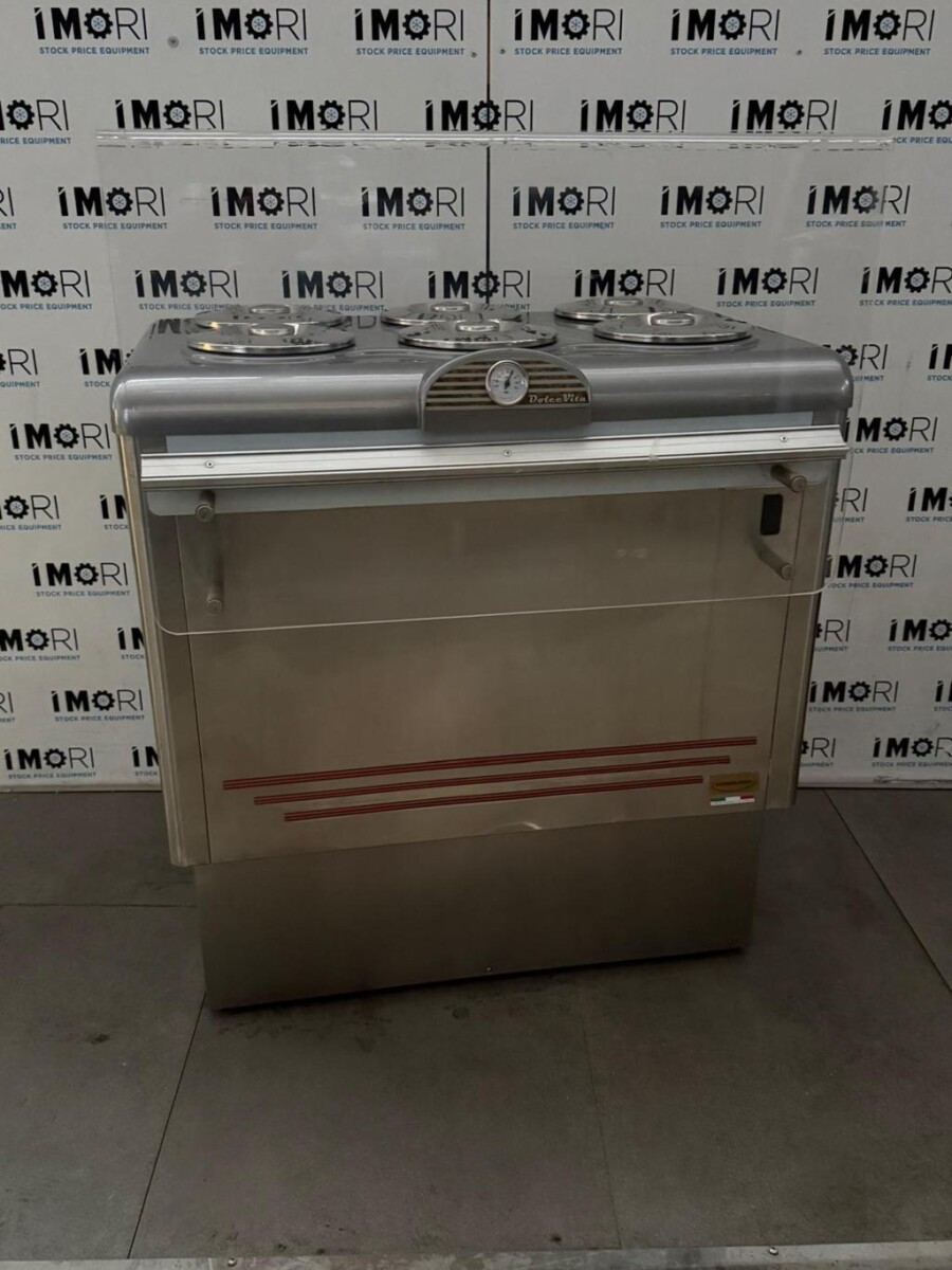 Banco a pozzetti gelateria USATO Mondial Framec Dolce Vita Luxe 6+6 A